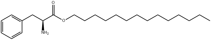 L-Phenylalanine tetradecyl ester 结构式