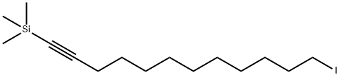 Silane, (12-iodo-1-dodecyn-1-yl)trimethyl-,486990-22-1,结构式