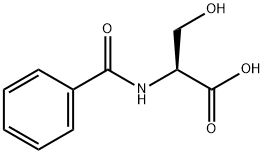 L-Serine, N-benzoyl-,4877-23-0,结构式