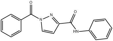 1-benzoyl-N-phenyl-1H-pyrazole-3-carboxamide|