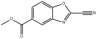 49559-42-4 5-Benzoxazolecarboxylic acid, 2-cyano-, methyl ester