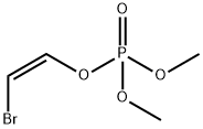 Phosphoric acid, 2-bromoethenyl dimethyl ester, (Z)- (9CI) Structure