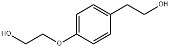 Benzeneethanol, 4-(2-hydroxyethoxy)- Struktur