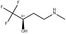 (R)-1,1,1-三氟-4-(甲氨基)丁-2-醇, 496847-66-6, 结构式