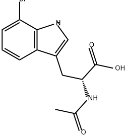 D-Tryptophan, N-acetyl-7-bromo-