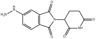 1H-Isoindole-1,3(2H)-dione, 2-(2,6-dioxo-3-piperidinyl)-5-hydrazinyl-|2-(2,6-二氧代哌啶-3-基)-5-肼基异吲哚啉-1,3-二酮