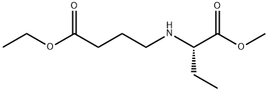Butanoic acid, 2-[(4-ethoxy-4-oxobutyl)amino]-, methyl ester, (2S)- Struktur