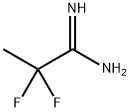 Propanimidamide, 2,2-difluoro- Structure