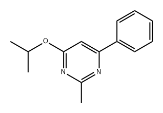 Pyrimidine, 2-methyl-4-(1-methylethoxy)-6-phenyl-