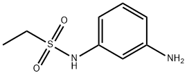 Ethanesulfonamide, N-(3-aminophenyl)- Structure