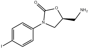 (5S)-5-(aminomethyl)-3-(4-iodophenyl)-1,3-oxazolidin-2-one Structure