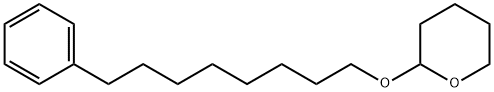 2H-Pyran, tetrahydro-2-[(8-phenyloctyl)oxy]- Struktur