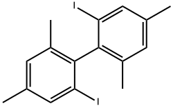 1,1'-Biphenyl, 2,2'-diiodo-4,4',6,6'-tetramethyl- 结构式