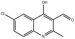 6-Chloro-2-methyl-4-oxo-1,4-dihydroquinoline-3-carbaldehyde Structure