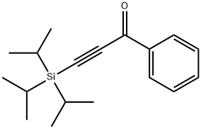 2-Propyn-1-one, 1-phenyl-3-[tris(1-methylethyl)silyl]-