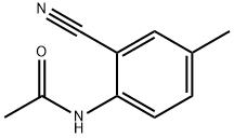 Acetamide, N-(2-cyano-4-methylphenyl)- Struktur