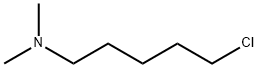 5-氯-N,N-二甲基-1-戊胺,50531-65-2,结构式