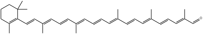 4'-apo-beta-carotenal Structure