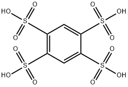 1,2,4,5-Benzenetetrasulfonic acid Structure