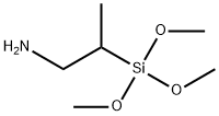 1-Propanamine, 2-(trimethoxysilyl)-,50602-95-4,结构式