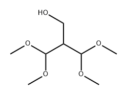 1-Propanol, 2-(dimethoxymethyl)-3,3-dimethoxy- Structure