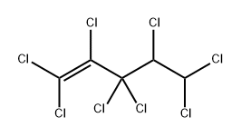 1-Pentene, 1,1,2,3,3,4,5,5-octachloro- Structure