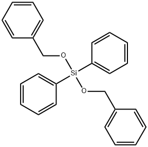 Silane, diphenylbis(phenylmethoxy)- (9CI) Structure