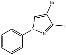 1H-Pyrazole, 4-bromo-3-methyl-1-phenyl- Structure