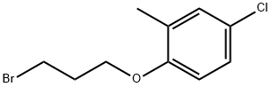 Benzene, 1-(3-bromopropoxy)-4-chloro-2-methyl-,50912-62-4,结构式