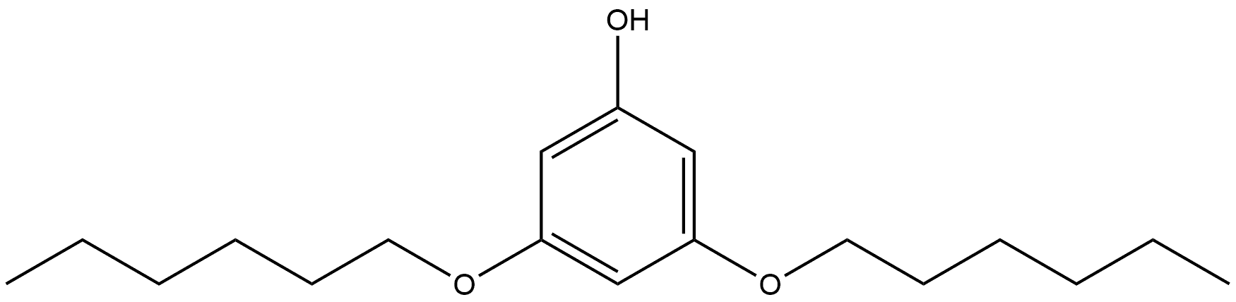 3,5-Bis(hexyloxy)phenol Structure