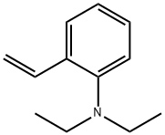 Benzenamine, 2-ethenyl-N,N-diethyl- Structure