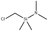 Silanamine, 1-(chloromethyl)-N,N,1,1-tetramethyl- Structure
