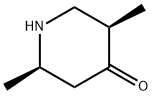 4-Piperidinone, 2,5-dimethyl-, cis- (9CI) Structure