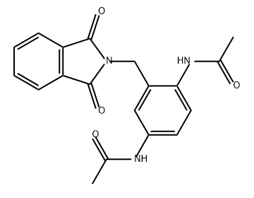 Acetamide, N,N'-[2-[(1,3-dihydro-1,3-dioxo-2H-isoindol-2-yl)methyl]-1,4-phenylene]bis-
