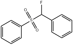 ((FLUORO(PHENYL)METHYL)SULFONYL)BENZENE 结构式