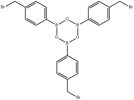 Boroxin, tris[4-(bromomethyl)phenyl]- (9CI) 结构式