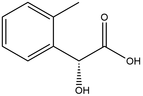 (R)-2-羟基-2-(邻甲苯基)乙酸, 51359-72-9, 结构式