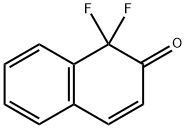 2(1H)-Naphthalenone, 1,1-difluoro- 化学構造式