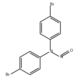 Benzenamine, 4-bromo-N-(4-bromophenyl)-N-nitroso-,5149-12-2,结构式