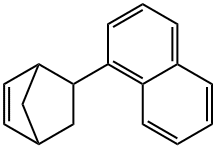 Bicyclo[2.2.1]hept-2-ene, 5-(1-naphthalenyl)- Structure