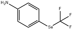 Benzenamine, 4-[(trifluoromethyl)seleno]- Structure