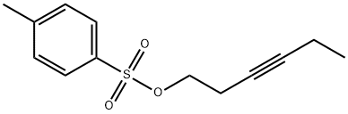 3-Hexyn-1-ol, 1-(4-methylbenzenesulfonate) Structure