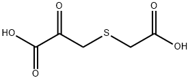 3-[(Carboxymethyl)sulfanyl]-2-Oxopropanoic Acid 结构式