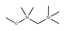 Silane, [(methoxydimethylsilyl)methyl]trimethyl- Structure