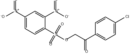 Benzenesulfonic acid, 2,4-dinitro-, 2-(4-chlorophenyl)-2-oxoethyl ester