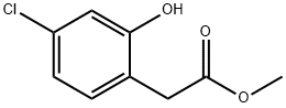 2-(4-氯-2-羟基苯基)乙酸甲酯, 518979-09-4, 结构式