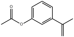 Phenol, 3-(1-methylethenyl)-, 1-acetate Structure