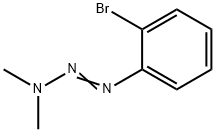 1-Triazene, 1-(2-bromophenyl)-3,3-dimethyl- Structure