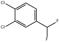 Benzene, 1,2-dichloro-4-(difluoromethyl)- Structure