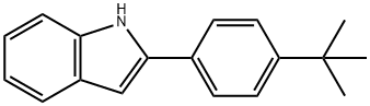 2-(4-(叔丁基)苯基)-1H-吲哚, 521295-49-8, 结构式